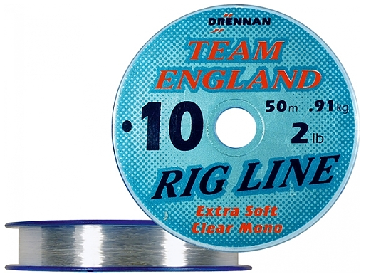 Żyłka DRENNAN Team England Rig Line 50m 0,16mm