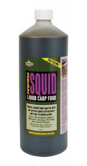 Liquid Dynamite Baits Carp Food Premium Squid 1l