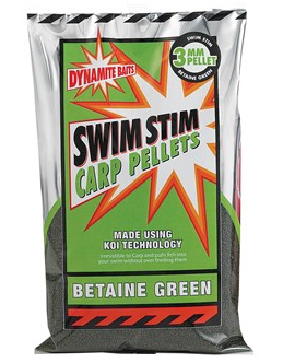 Pellet Dynamite Baits Swim Stim Betaine Green 2mm