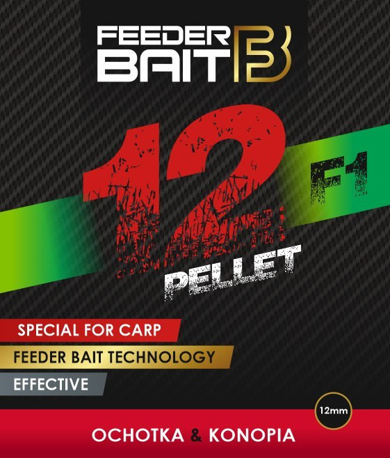 Pellet Feeder Bait F1 Ochotka/Konopia 12mm