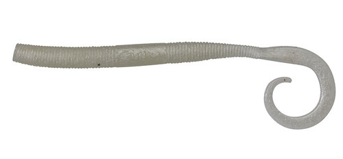Guma Gunki C'eel Worm 7.5cm Full White Glutter