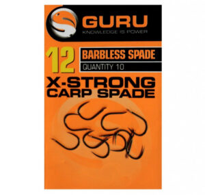 Haki GURU X-Strong Carp Spade Barbless rozmiar 20