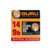 Zestaw Przyponów GURU Super MWG rozmiar 14 z włosem