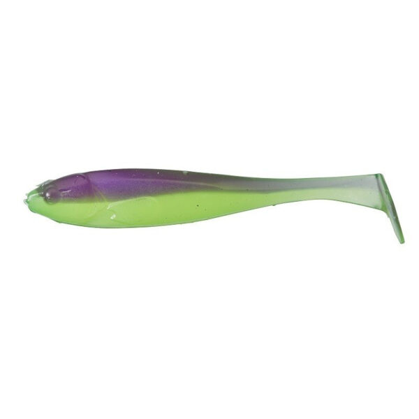 Guma Illex Magic Fat Shad 4'' 10 cm Purple Chartreuse