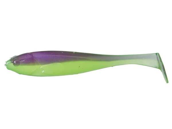 Guma Illex Magic Slim Shad 2.5'' 5 cm Purple Chartreuse
