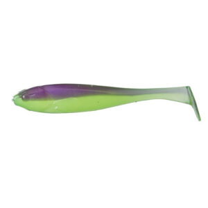 Guma Illex Magic Slim Shad 4'' 10 cm Purple Chartreuse
