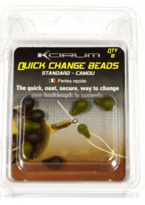 Łącznik Korum Quick Change Beads Kamuflażowy small