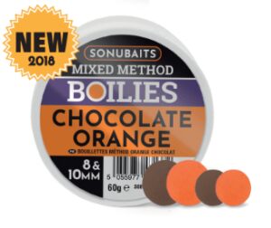Kulki Sonubaits Mixed Method Boilies Chocolate Orange 8/10mm