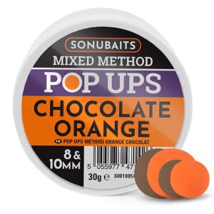 Kulki Sonubaits Mixed Method PopUps Chocolate Orange 8/10mm