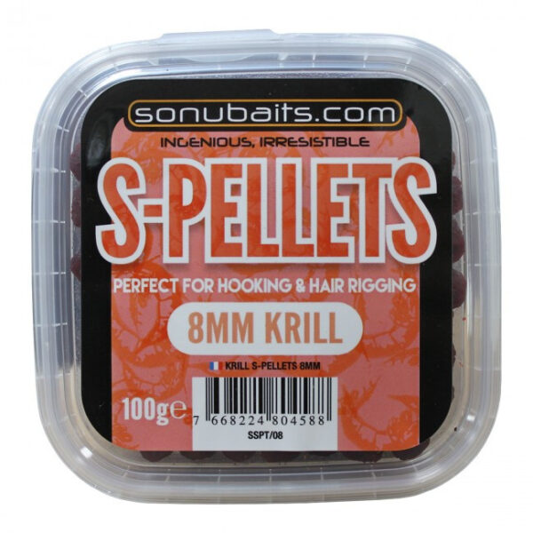 Pellet haczykowy Sonubaits S Pellets 6mm Krill