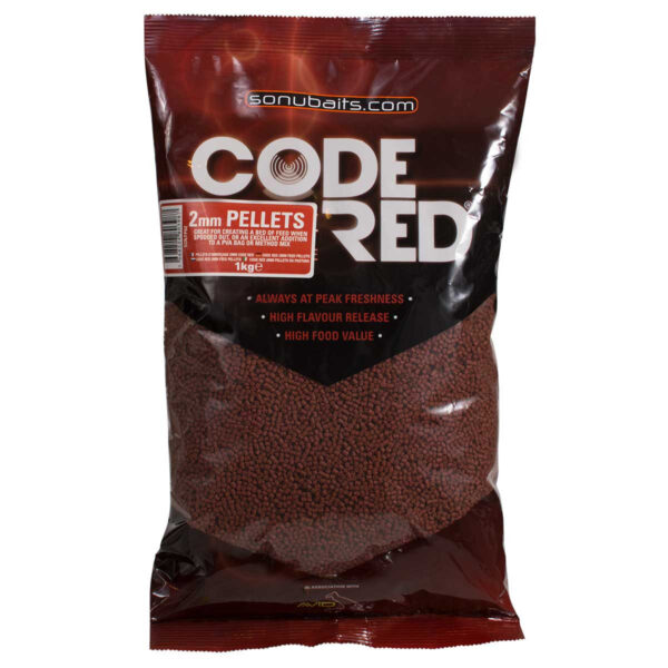 Pellet Sonubaits Code Red 2mm 2kg
