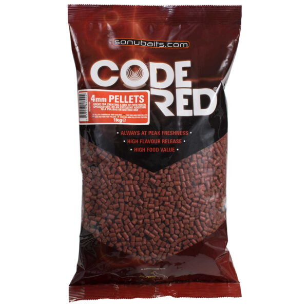 Pellet Sonubaits Code Red 4mm 2kg