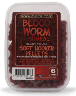 Pellet Sonubaits Soft Hooker 4mm Bloodworm