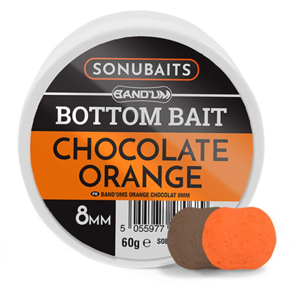 Sonubaits Band'um Bottom Bait 8mm Chocolate Orange