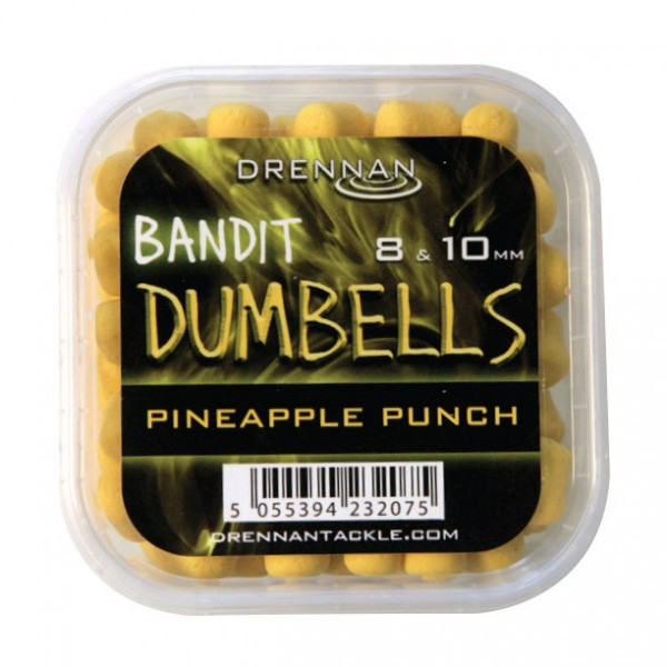 Dumbells DRENNAN Bandit 8mm & 10mm Pineapple