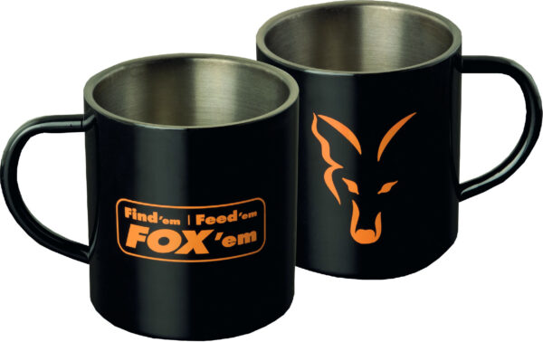 Kubek Fox Stainless Black XL 400ml