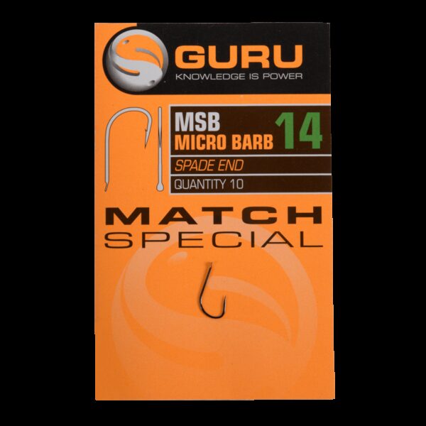 Haczyki Guru Match Special MSB SPADE END - roz. 10