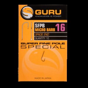 Haczyki Guru Super Fine Pole Special SFPB SPADE END - roz. 12