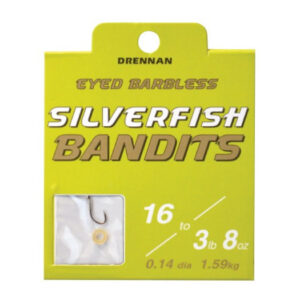 Haki z przyponami DRENNAN Bandits Silverfish rozmiar 14/0.15mm