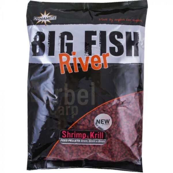 Zanęta Dynamite Baits Big Fish River Pellets Shrimp & Krill