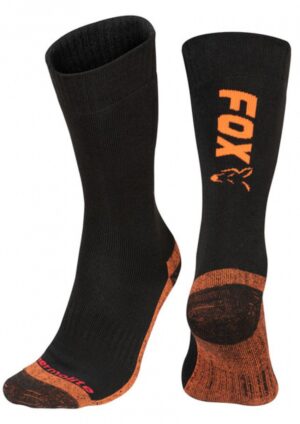Skarpetki FOX Black / Orange Thermolite Long Socks