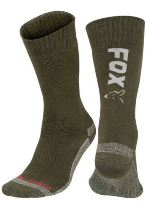 Skarpetki FOX Green / Silver Thermolite Long Socks